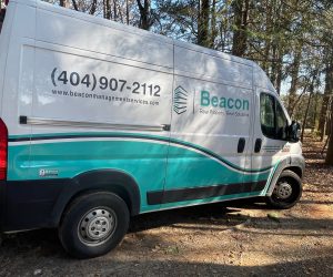 Beacon mobile maintenance van came in handy